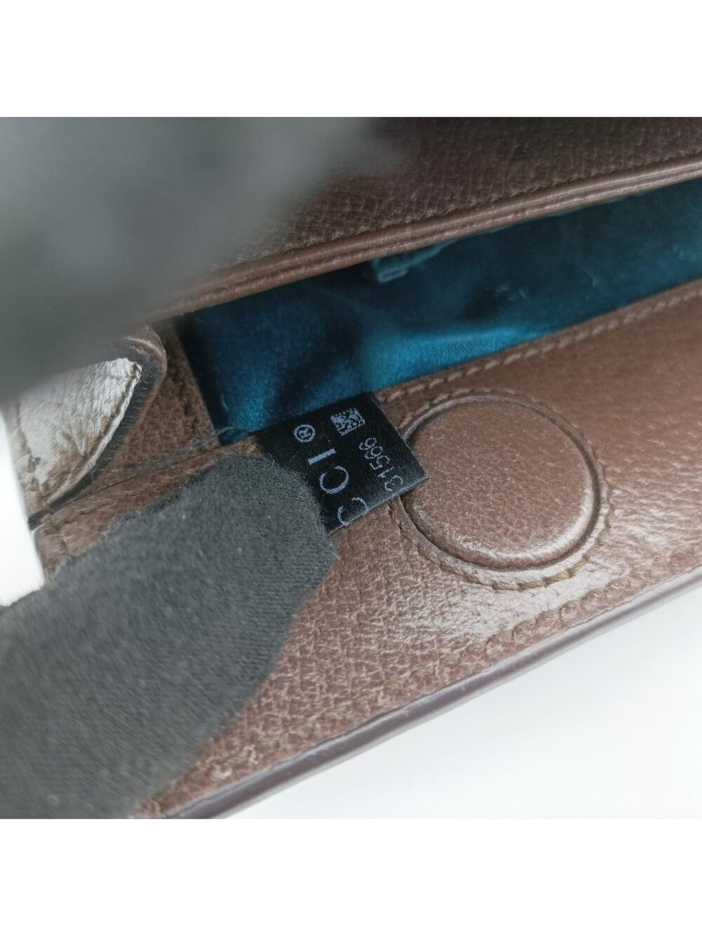 Gucci Ophidia Brown Red Green Canvas Leather Messenger Bag - Picture 13 of 15